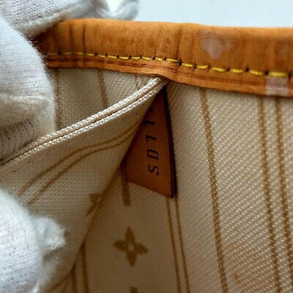 Auth Louis Vuitton Neverfull Mm Damier #44150L55 - Picture 9 of 10